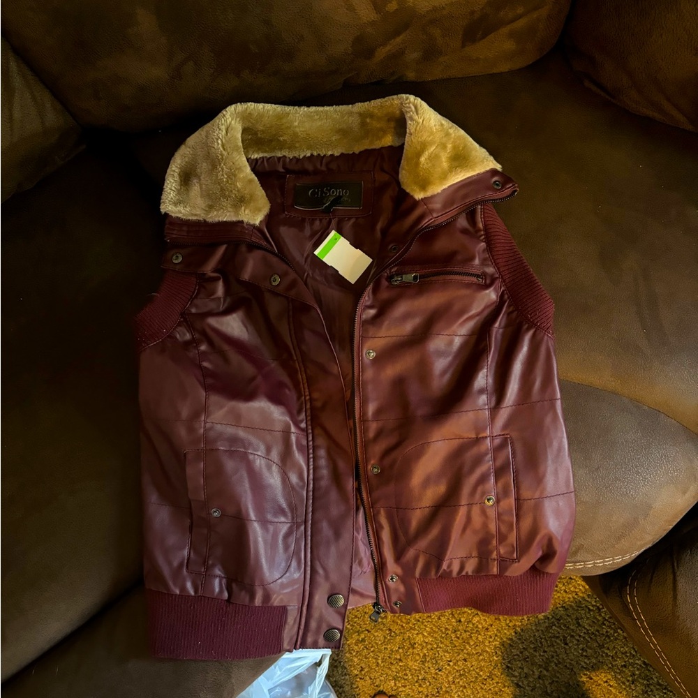 Maroon Vest
